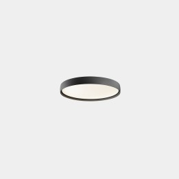 Plafon Luno Slim Surface Small 27.8 4000K CRI 90 ON-OFF / DALI-2 Negro IP20 3158lm Leds C4 New