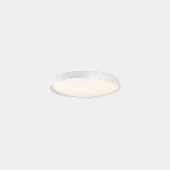 Plafon Luno Slim Surface Medium 37.8 3000K CRI 90 ON-OFF / DALI-2 Blanco IP20 3956lm Leds C4 New
