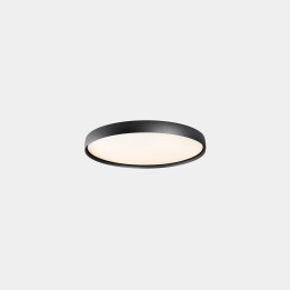 Plafon Luno Slim Surface Medium 37.8 3000K CRI 90 ON-OFF / DALI-2 Negro IP20 3956lm Leds C4 New