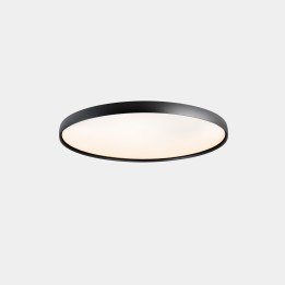 Plafon Luno Slim Surface Large 71.3 4000K CRI 90 ON-OFF / DALI-2 Negro IP20 7194lm Leds C4 New
