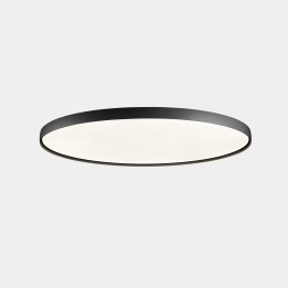 Plafon Luno Slim Surface Extra Large 108.2 3000K CRI 90 ON-OFF / DALI-2 Negro IP20 9863lm Leds C4 New
