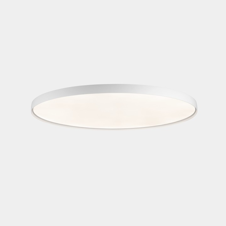 Plafon Luno Slim Surface Extra Large 108.2 4000K CRI 90 ON-OFF / DALI-2 Blanco IP20 10257lm Leds C4 New