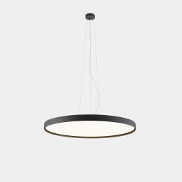 Lámpara Colgante Luno Slim Pendant Large 71.3 4000K CRI 90 ON-OFF / DALI-2 Blanco IP20 7194lm Leds C4 New