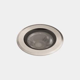 Lámpara Empotrable de suelo IP66-IP67 Max Big Round Trim LED 13.8 Blanco neutro - 4000K Acero inoxidable AISI 316 1076lm Leds C4