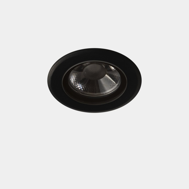Downlight IP66 Max Big Round LED 13.8 Blanco cálido - 2700K Negro 1120lm Leds C4 New