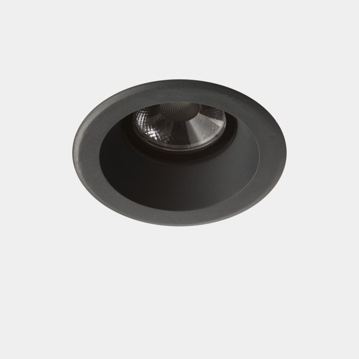 Downlight IP66 Max Big Round LED 13.8 Blanco cálido - 2700K Gris urbano 1120lm Leds C4 New
