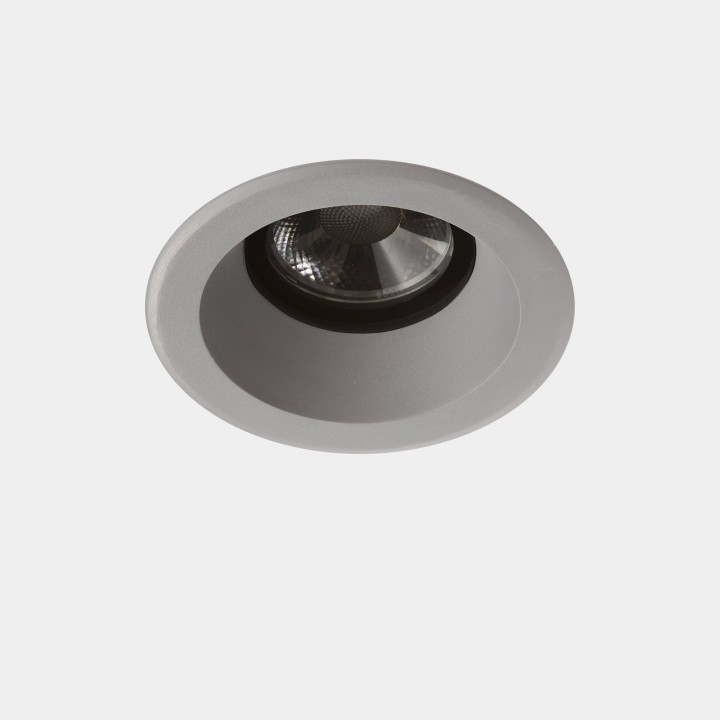 Downlight IP66 Max Big Round LED 13.8 Blanco cálido - 3000K Gris 1076lm Leds C4 New