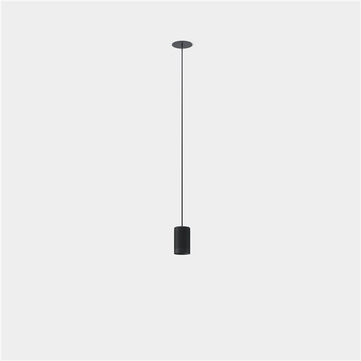 Lámpara Colgante Iris Trim Visual Comfort 50º 12.5 Blanco neutro - 4000K CRI 90 ON-OFF Blanco/Gris/Transparente IP23 662lm Leds 