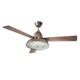 Ventilador de Techo con luz VINTAGE Madera