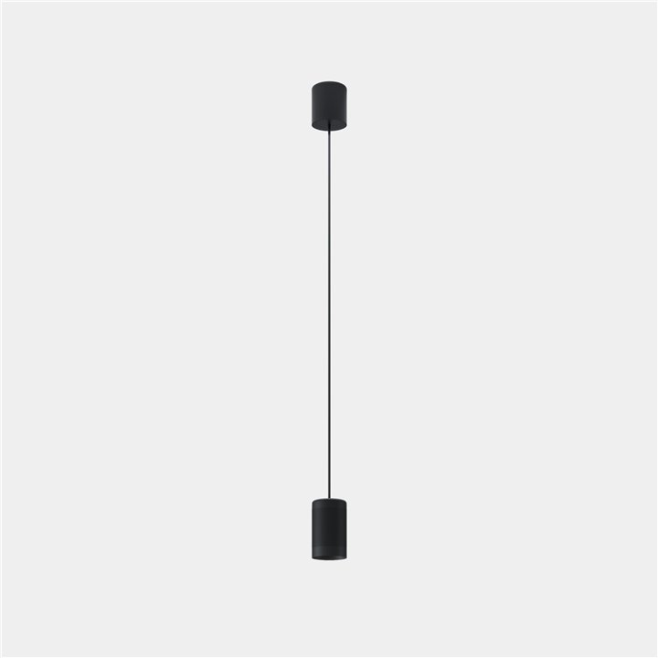 Lámpara Colgante Iris Surface Hoop 50º 18.1 Blanco cálido - 3000K CRI 90 DALI-2 Blanco/Gris/Transparente IP20 2002lm Leds C4 New
