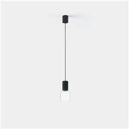 Lámpara Colgante Iris Surface Glass 15º 6.3 Blanco cálido - 3000K CRI 90 ON-OFF Blanco/Oro/Blanco IP20 412lm Leds C4 New