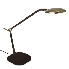 Lámpara de Sobremesa QUEEN LED Patiné y Marrón Envejecido