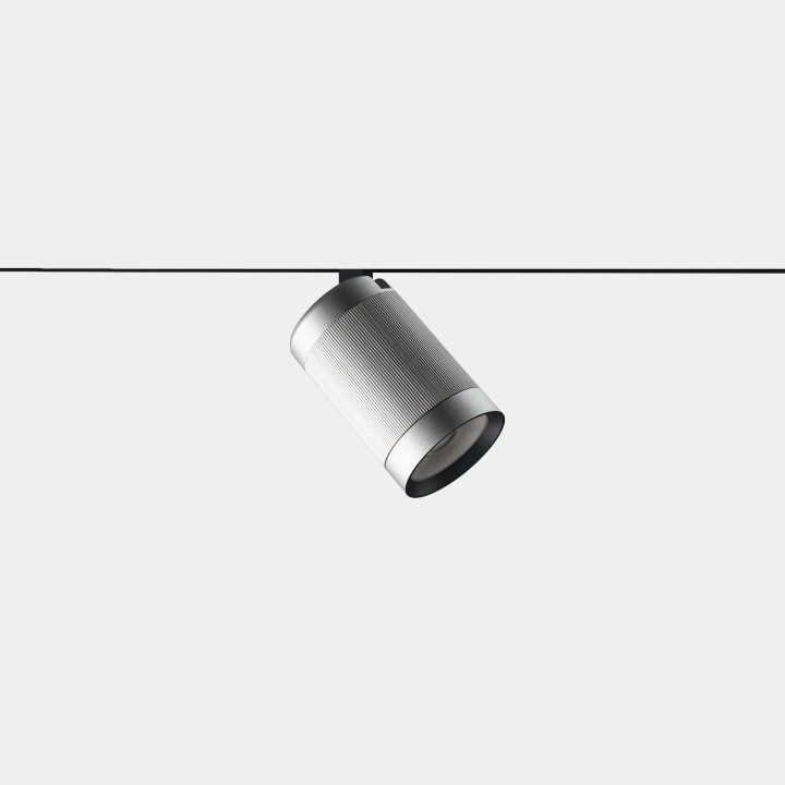 Proyector Iris Projector Hoop 50º Bajo Voltaje 6.3 Blanco cálido - 2700K CRI 90 DALI Negro/Gris/Transparente 652lm Leds C4 New