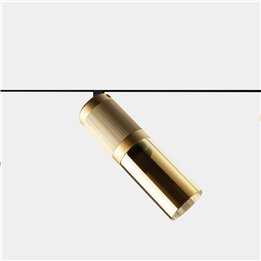 Proyector Iris Projector Pipe 35º Bajo Voltaje 6.3 Blanco cálido - 2700K CRI 90 ON-OFF Negro/Oro/Oro 376lm Leds C4 New