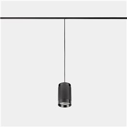Lámpara Colgante Iris Pendant Pipe 15º Bajo Voltaje 5.7 Blanco cálido - 2700K CRI 90 ON-OFF Negro 401lm Leds C4 New