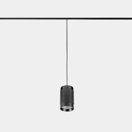 Lámpara Colgante Iris Pendant Hoop 35º Bajo Voltaje 5.7 Blanco cálido - 3000K CRI 90 DALI Negro 625lm Leds C4 New