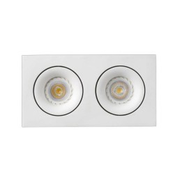 Downlights Empotrables doble blanco Faro ARGÓN