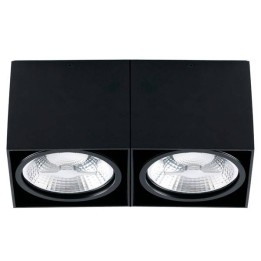 Plafones de techo negros Faro TECTO AR111