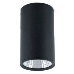 Foco Plafón LED negro Faro REL