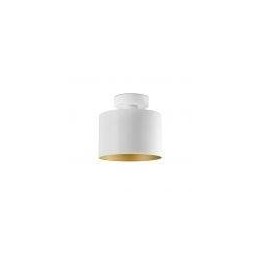Foco Plafón Blanco/Oro Faro JANET