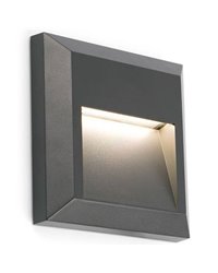 Aplique LED gris oscuro Faro GRANT