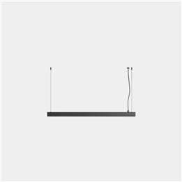 iluminación Sistema Lineal Apex Lineal Simple Pendant 1025mm Blanco cálido - 3000K CRI 90 ON-OFF Negro IP20 1563lm Leds C4 New