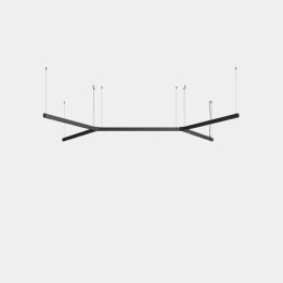 iluminación Sistema Lineal Apex "H" Pendant Blanco cálido - 2700K CRI 90 ON-OFF Blanco IP20 7815lm Leds C4 New