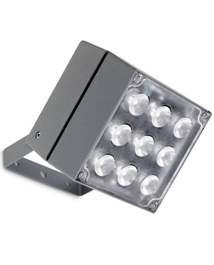 Aplique LED 32.5W gris oscuro LEDS-4 CUBE