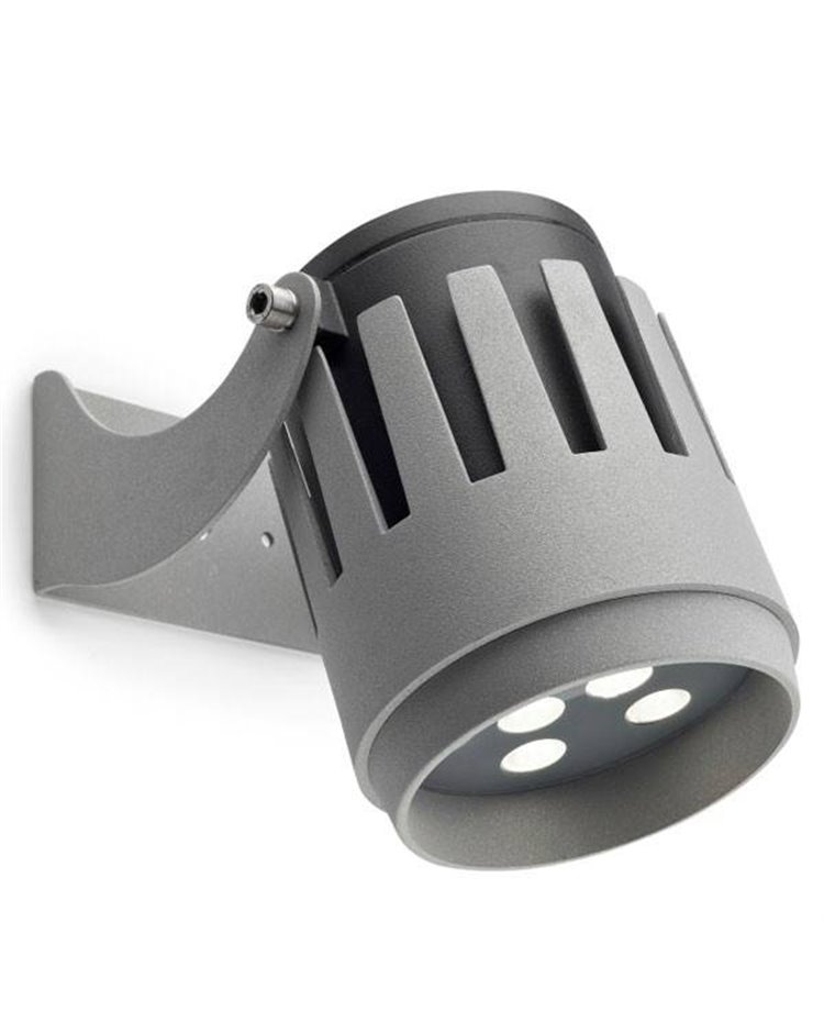 Aplique LED 19.5W gris oscuro LEDS-4 POWELL