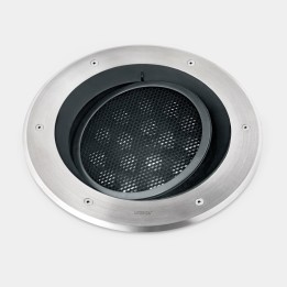 Lámpara Empotrable de suelo IP66-IP67 Gea Power LED Pro Ø300mm Comfort LED 35.4 Blanco cálido - 3000K Acero inoxidable AISI 316 