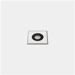 Lámpara Empotrable de suelo IP66-IP67 Max Mini Square LED 2.5 Blanco cálido - 2700K Acero inoxidable AISI 316 87lm Leds C4 New