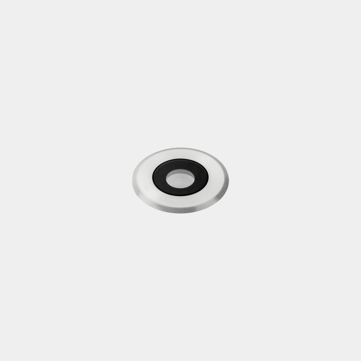 Lámpara Empotrable de suelo IP66-IP67 Max Mini Round LED 2.2 Blanco cálido - 2700K Gun Metal PVD 185lm Leds C4 New
