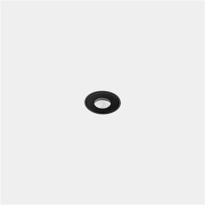 Lámpara Empotrable de suelo IP66-IP67 Max Mini Round Trimless LED 2.2 Blanco cálido - 2700K Gris urbano 158lm Leds C4 New