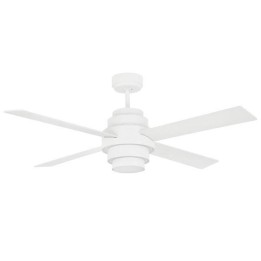 Ventiladores de techo con luz LED Faro DISC blanco