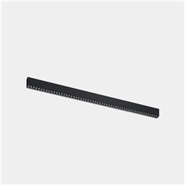 iluminación Sistema Lineal Infinite Slim Inicio Surface 1120mm 28.7 3000K CRI 90 ON-OFF Negro IP40 2949lm Leds C4 New