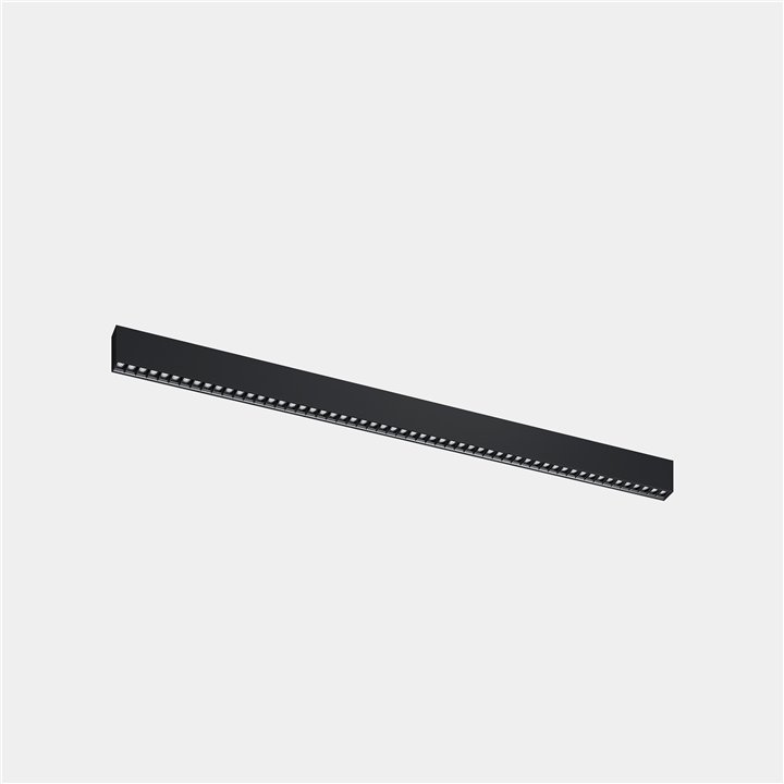 iluminación Sistema Lineal Infinite Slim Inicio Surface 1120mm 28.7 3000K CRI 90 ON-OFF Negro IP40 2949lm Leds C4 New