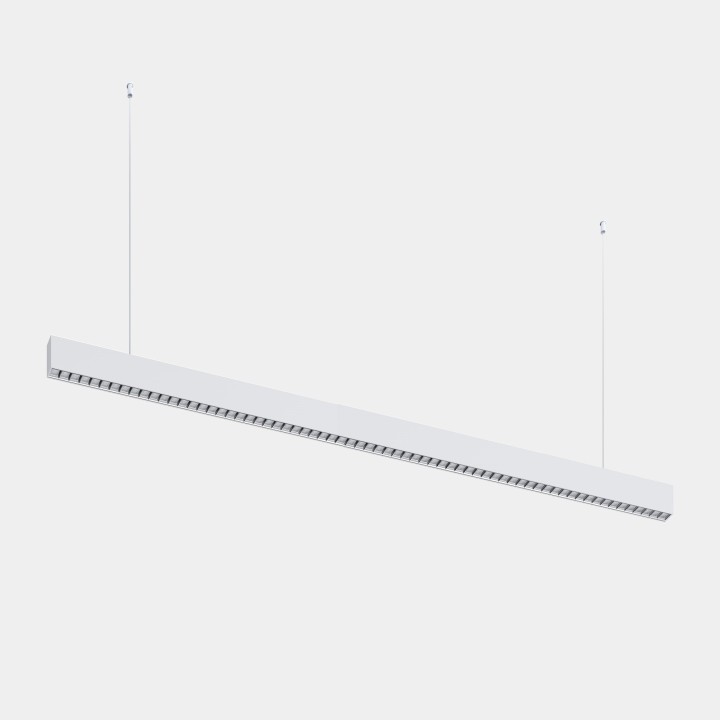 iluminación Sistema Lineal Infinite Slim Continuidad Pendant 1680mm 43.1 4000K CRI 90 ON-OFF Blanco IP40 5496lm Leds C4 New