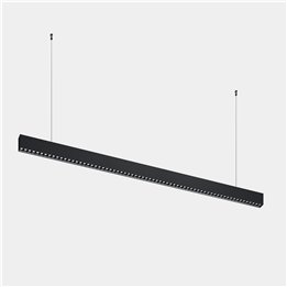 iluminación Sistema Lineal Infinite Slim Continuidad Pendant 1680mm 43.1 4000K CRI 90 ON-OFF Negro IP40 4656lm Leds C4 New