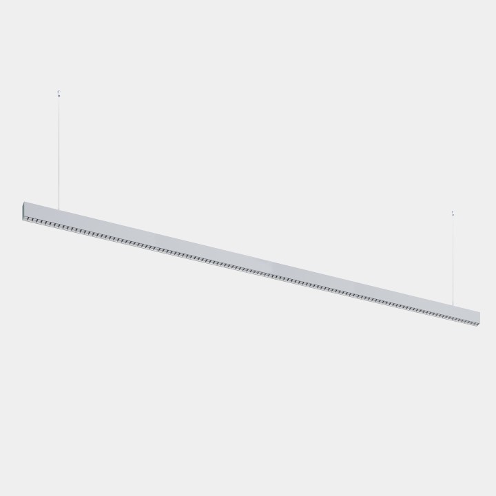 iluminación Sistema Lineal Infinite Slim Continuidad Pendant 2800mm 71.4 3000K CRI 90 DALI-2/PUSH Anodizado gratado IP40 8702lm 