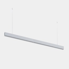 iluminación Sistema Lineal Infinite Slim Individual Pendant 1680mm 43.1 3000K CRI 90 DALI-2/PUSH Anodizado gratado IP40 5221lm L