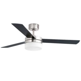 Ventiladores de techo con luz Faro PANAY Niquel Mate
