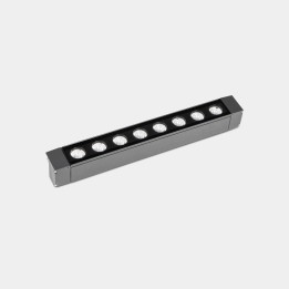 iluminación Sistema Lineal IP65 Cube Pro Linear Efficiency 500mm Surface LED 33.8 Blanco cálido - 3000K Gris urbano 3160lm Leds 