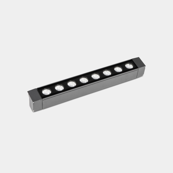 iluminación Sistema Lineal IP65 Cube Pro Linear Efficiency 500mm Surface LED 47.8 Blanco cálido - 2700K DALI/PUSH Gris urbano 44