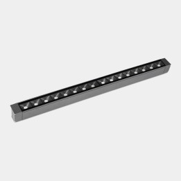 iluminación Sistema Lineal IP65 Cube Pro Linear Efficiency 1000mm Surface LED 95 Blanco neutro - 4000K DALI/PUSH Gris urbano 862