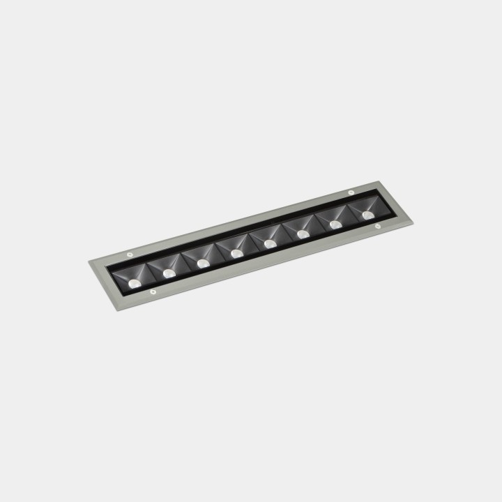 iluminación Sistema Lineal IP65-IP67 Cube Pro Linear Efficiency 500mm Recessed LED 47.8 Blanco cálido - 2700K DALI/PUSH Gris 411