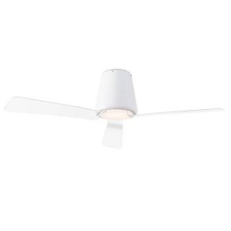 Ventiladores de techo con luz Leds C4 GARBÍ blanco LED