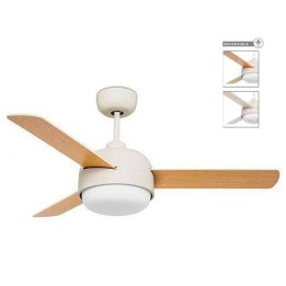 Ventiladores de techo con luz Leds C4 KLAR blanco