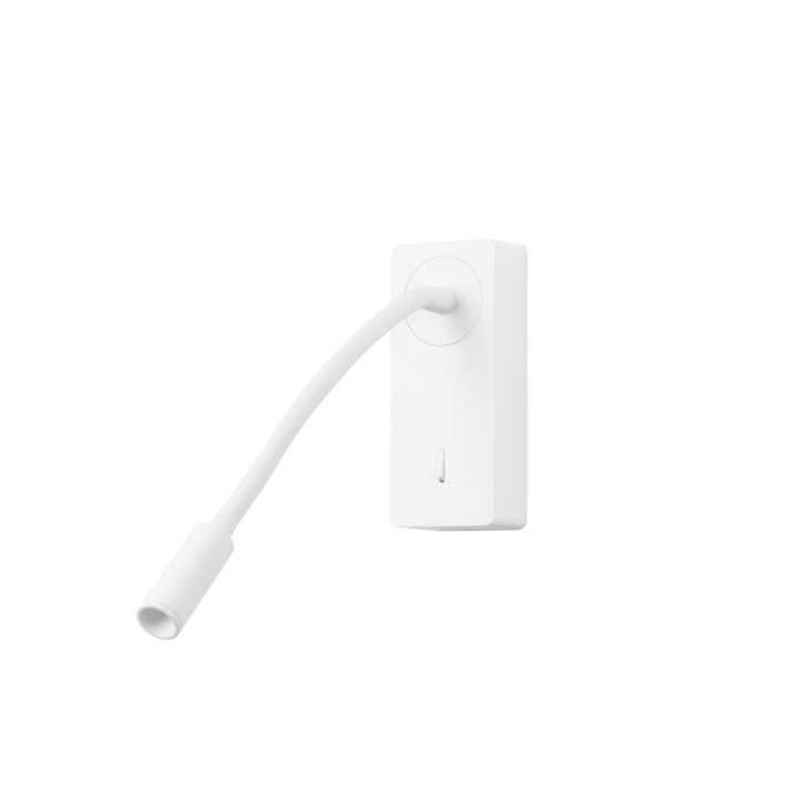 Aplique IP20 MINE LED 3.4 Blanco cálido - 3000K ON-OFF Blanco 184 Forlight DE-0117-BLA