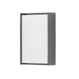 Aplique IP65 Block LED 9,7W 4000K 1125lm Antracita Forlight PX-0454-ANT