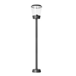 Baliza IP54 Elaine 1000mm E27 Max. 15W Gris Urbano Forlight PX-0503-ANT